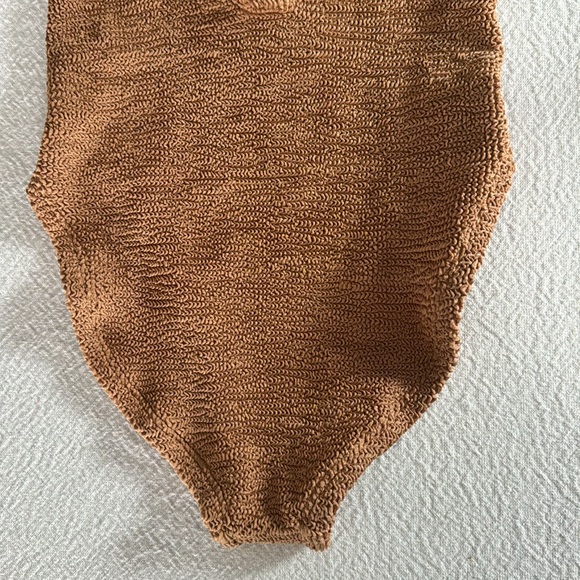 Hunza G Celine Swim With Tonal Hoops
Metallic Cocoa, BRAND NEW, $260 - Picture 10 of 10